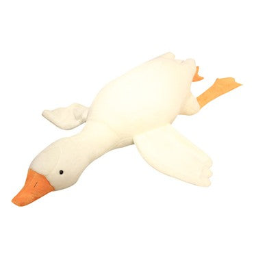 Mellowiocosh Kawaii Giant White Goose Plushie - Super Soft Stuffed Animal Doll for Cozy Cuddles and Nursery Decor, The Perfect Comfort Gift